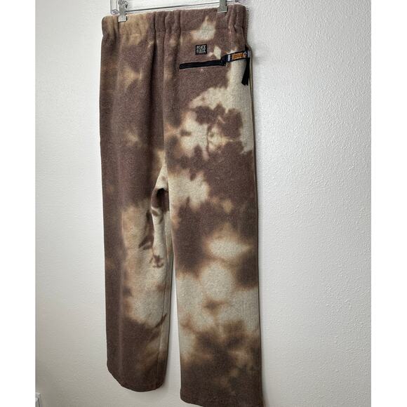 Kapital Peace Fleece Smoky Tan & Brown Tie Dye Easy Jogger Pant 3 Large - Picture 8 of 16